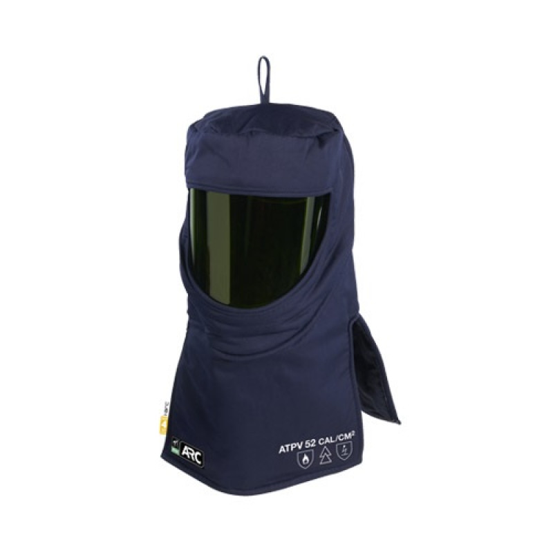 CQT、CQ1、CQC CAT 4 ARC Flash Hood – Flame-Resistant Head, Face & Neck Protection